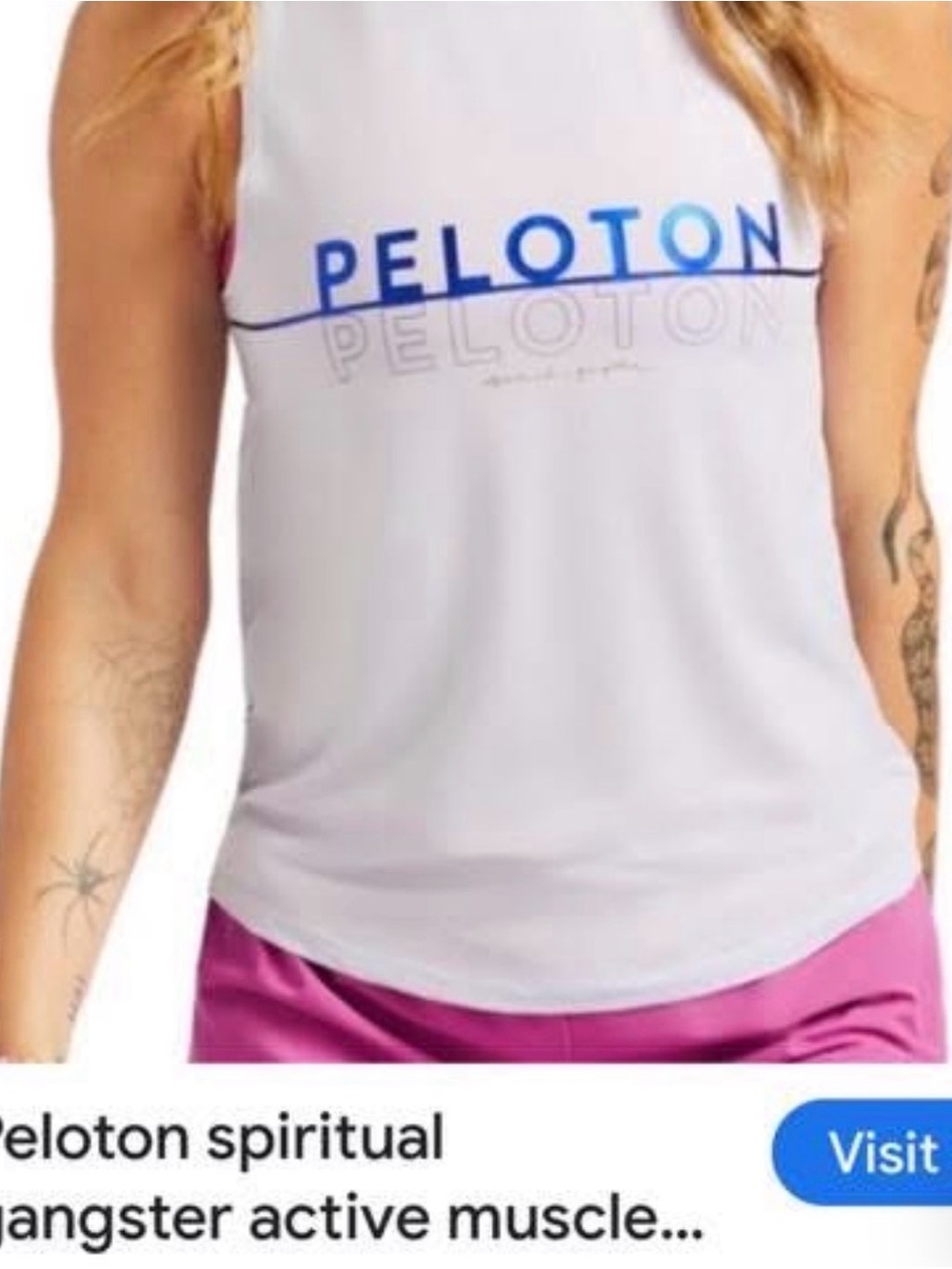 Peloton Women Tank Top NWT Size Small